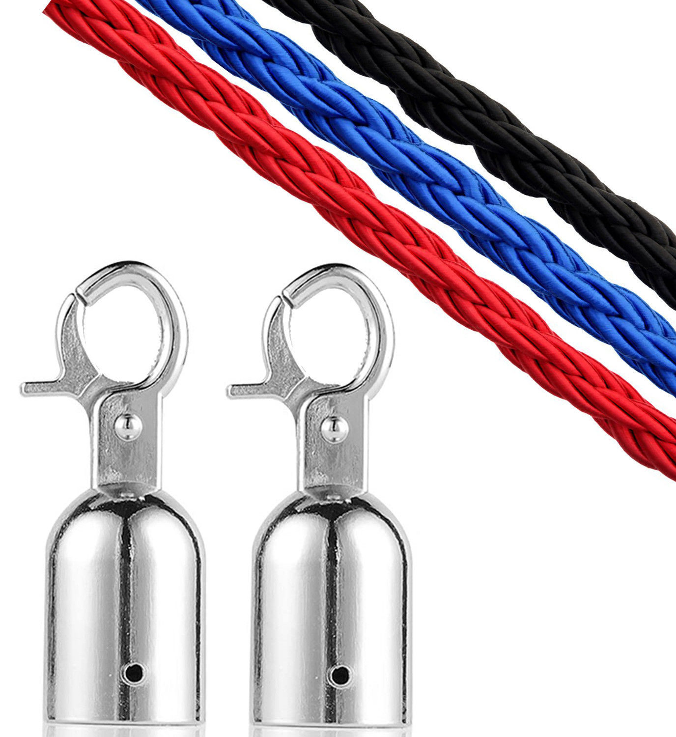 1.5m twisted nylon barrier rope - VIP crowd control